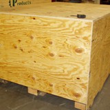 Covered Wood Crate